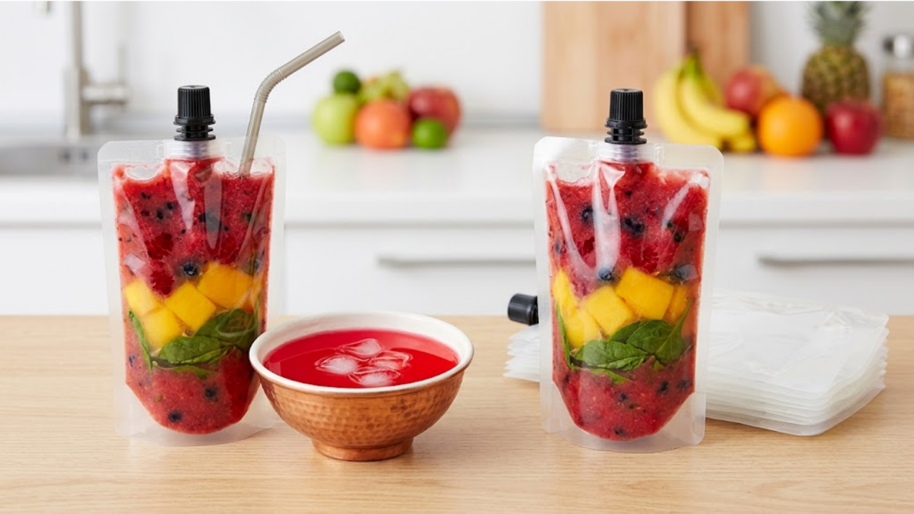 İçecek Doypack Nedir? Şerbet ve Smoothie'de Kullanımı