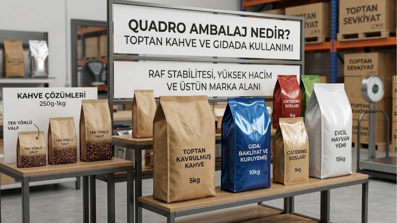 Quadro Ambalaj Nedir? Toptan Kahve ve Gıdada Kullanımı