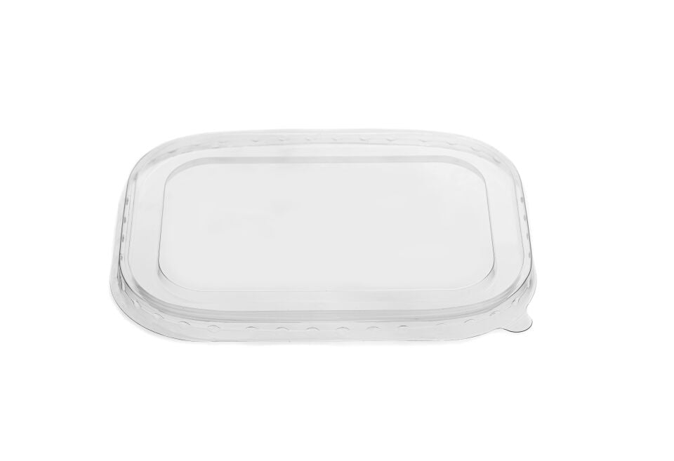 Dikdörtgen Şeffaf PP Kapak (500-750-1000ml) 300 Adet