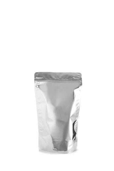 Alüminyum  Kilitli Doypack Ambalaj 11x18,5+3,5 cm-100 gr.