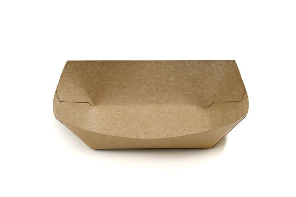 Kayık Kağıt Kase  Kraft 1 LB 50 Adet