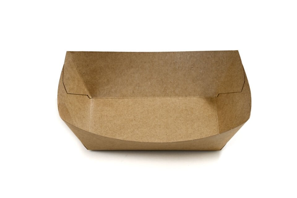 Kayık Kağıt Kase  Kraft 1100cc