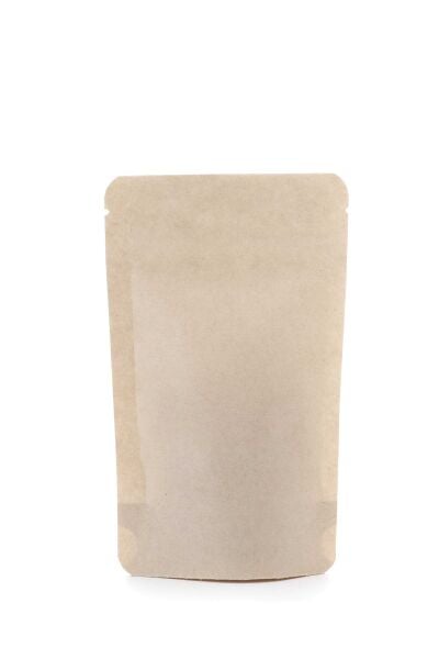 Kraft Alüminyum Kilitli Doypack Ambalaj 18x29+4,5 cm-750 gr.