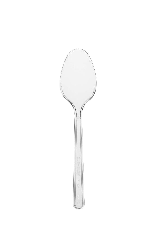 PS Plastik Lux Şeffaf Kaşık (3gr)