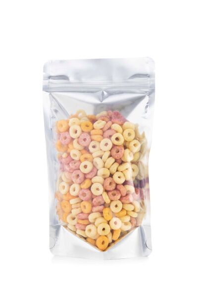 Ön Şeffaf Arka Metalize Kilitli Doypack Ambalaj 20x30+5 cm-1000 gr.