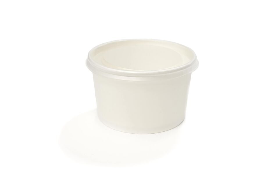 Karton Beyaz Çorba Kasesi 16 Oz 50 Adet