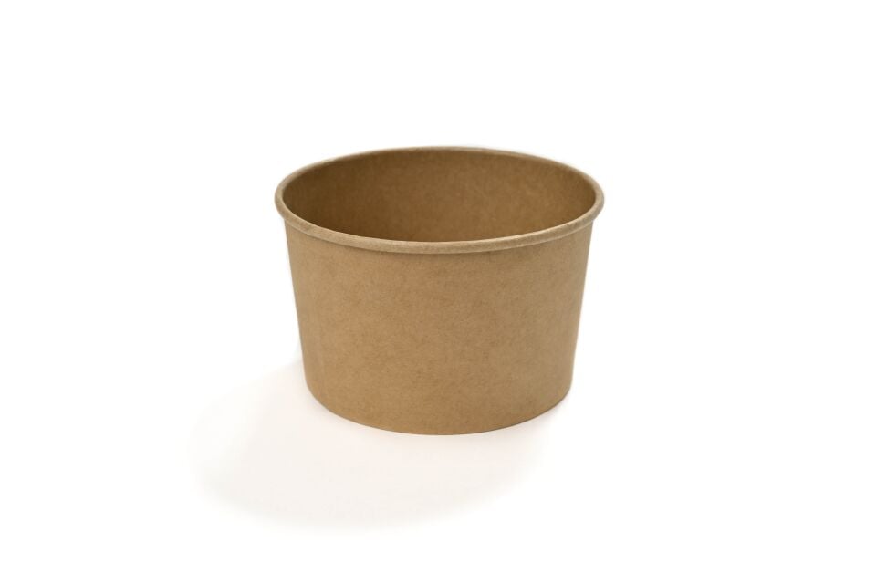 Karton Kraft Çorba Kasesi 16 Oz 50 Adet