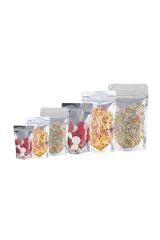 Ön Şeffaf Arka Metalize Kilitli Doypack Ambalaj 25x34+6 cm-1500 gr. 500 Adet