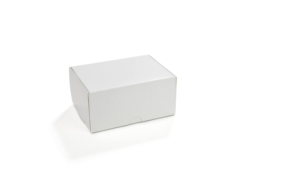 Kurabiye Kutusu Beyaz-Kraft 11 x 15 cm 100 Adet