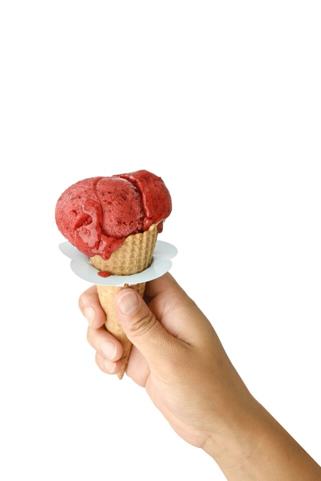 Damlama Önleyici Dondurma Kağıdı Papatya Pembe-Mavi