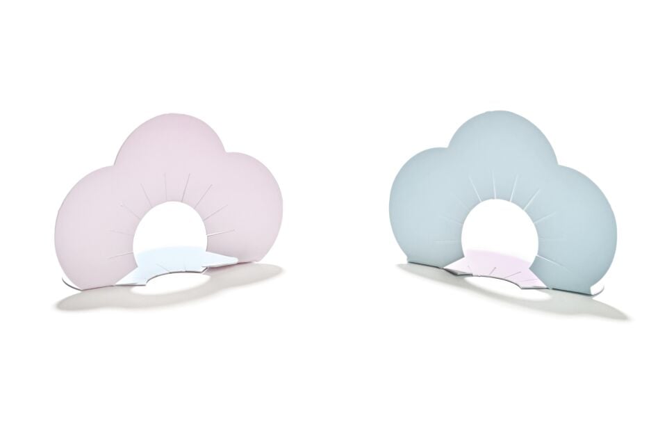 Damlama Önleyici Dondurma Kağıdı Papatya Pembe-Mavi