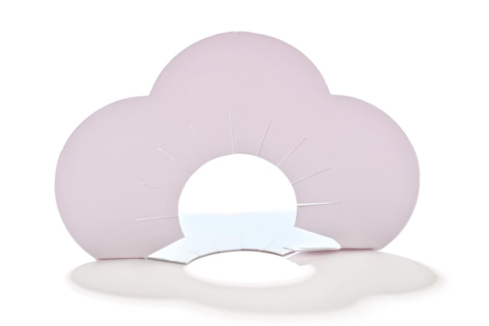 Damlama Önleyici Dondurma Kağıdı Papatya Pembe-Mavi