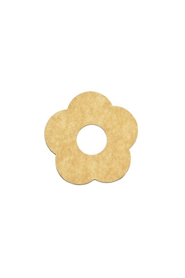 Damlama Önleyici Dondurma Kağıdı Papatya Beyaz-Kraft