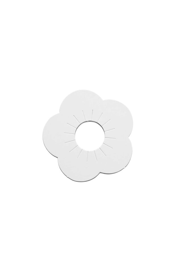 Damlama Önleyici Dondurma Kağıdı Papatya Beyaz-Kraft