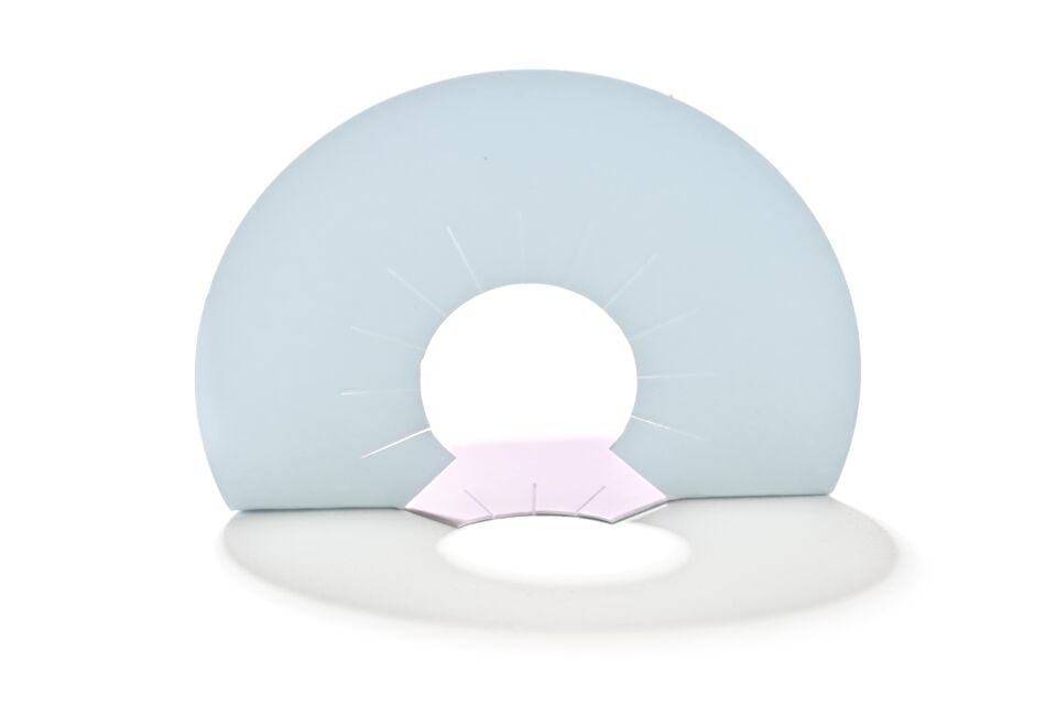 Damlama Önleyici Dondurma Kağıdı Daire Pembe-Mavi