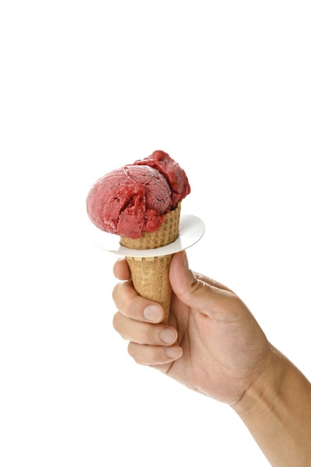 Damlama Önleyici Dondurma Kağıdı Daire Beyaz-Kraft