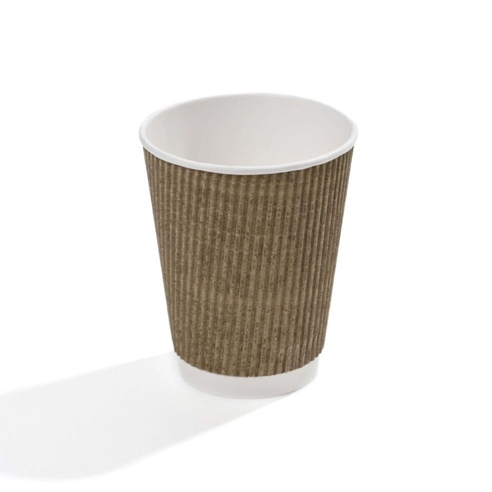 14 OZ Ripple Karton Bardak 50 Adet