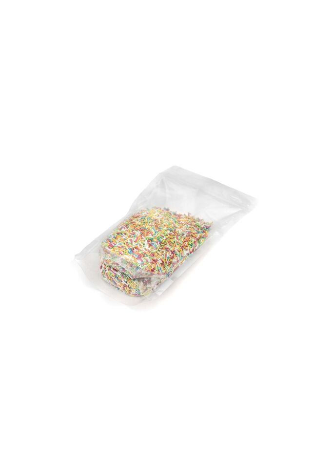 Şeffaf Kilitli Doypack Ambalaj 18 x 29 + 4,5 cm - 750 gr. 50 Adet