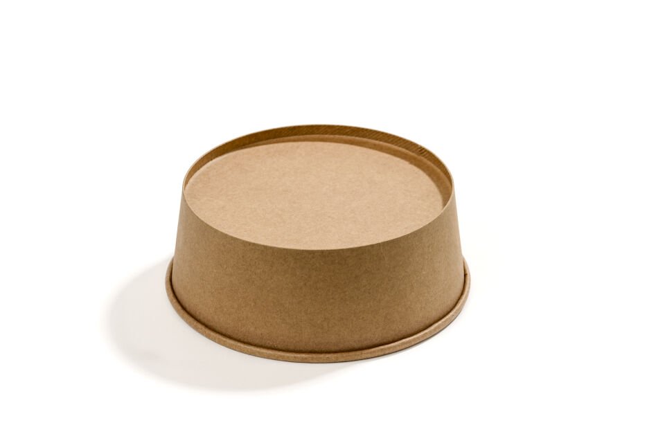 1000 CC Kraft Yuvarlak Salata Kasesi