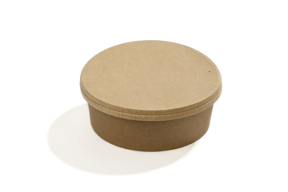 1000 CC Kraft Yuvarlak Salata Kasesi