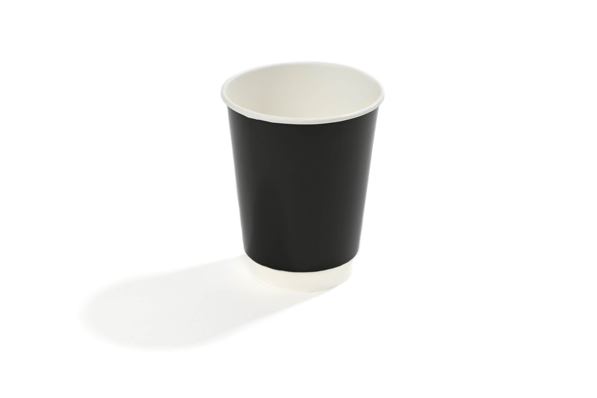 14 oz Double Wall Karton Bardak (Siyah) 50 Adet
