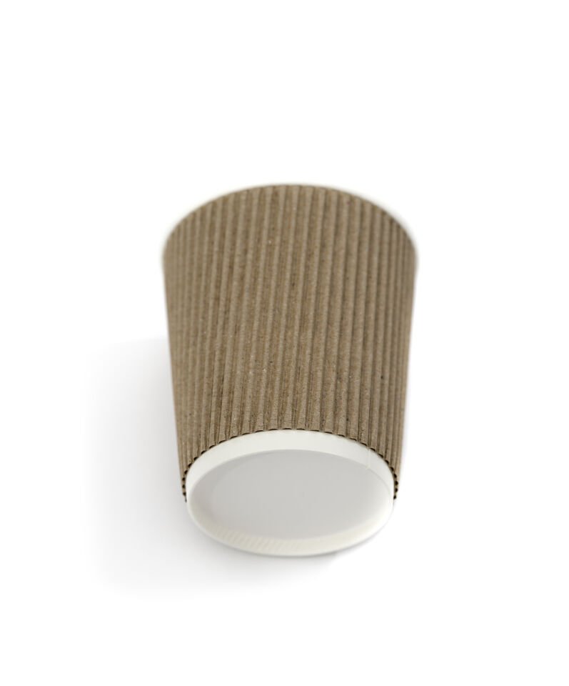 8 oz Ripple Karton Bardak 50 Adet