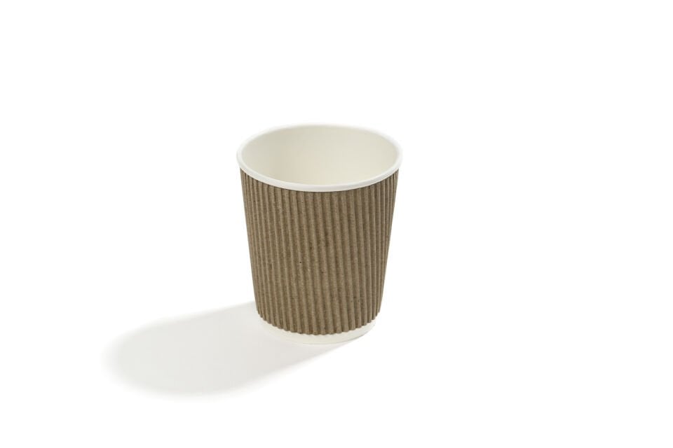 8 oz Ripple Karton Bardak 50 Adet