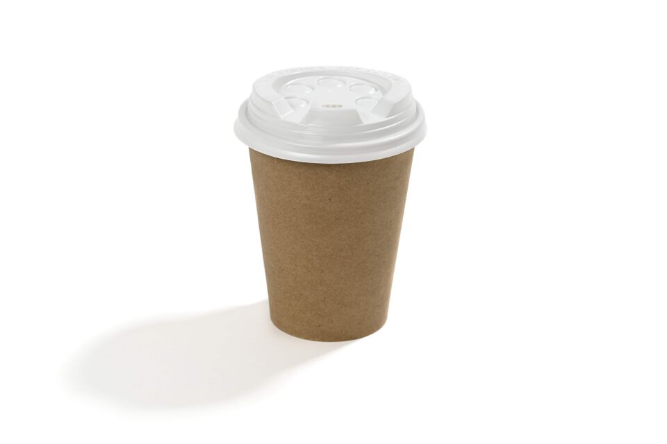 14 oz Single Wall Karton Bardak (Kraft)