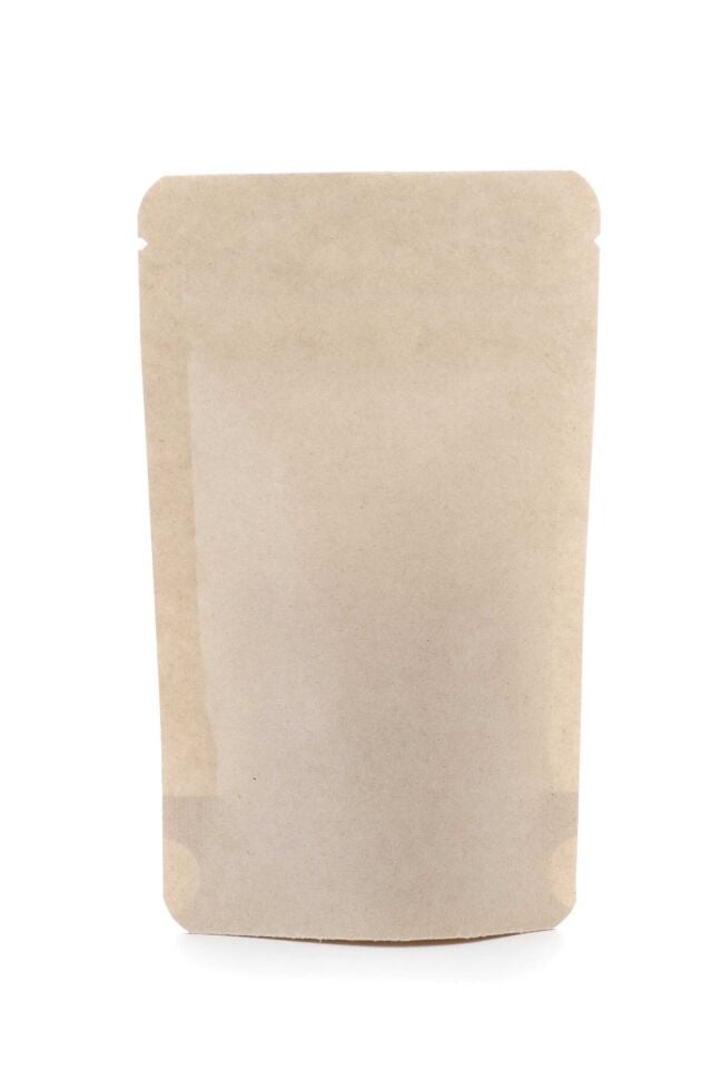 Kraft Aluminyum Kilitli Doypack Ambalaj 25x34+6 cm-1500 gr. 500 Adet