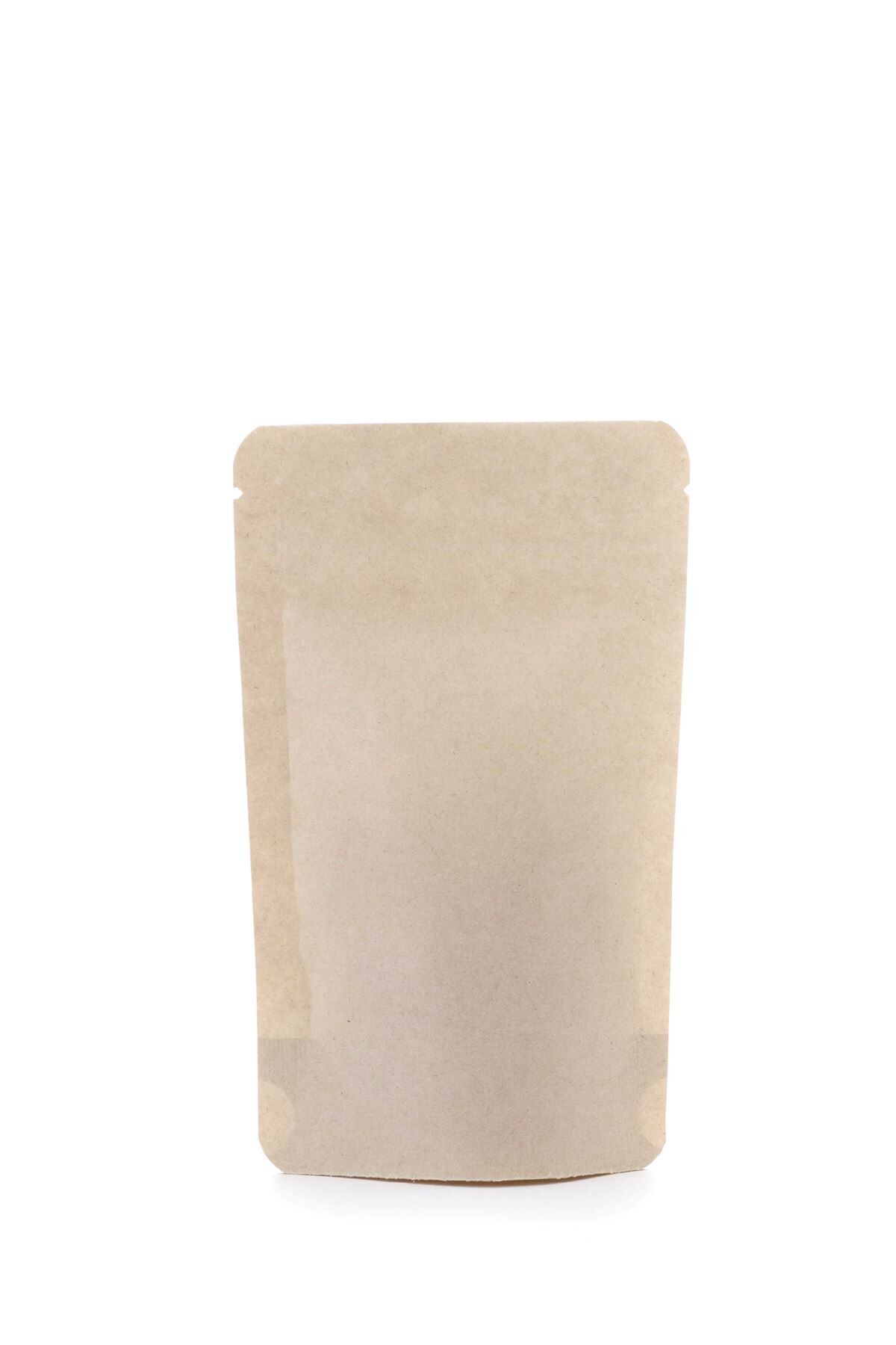 Kraft Alüminyum Kilitli Doypack Ambalaj 16x27+4 cm-500 gr. 1.000 Adet