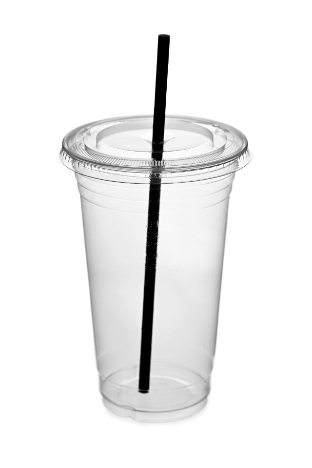 PET Bardak Kapağı (+) Delikli (95 mm)