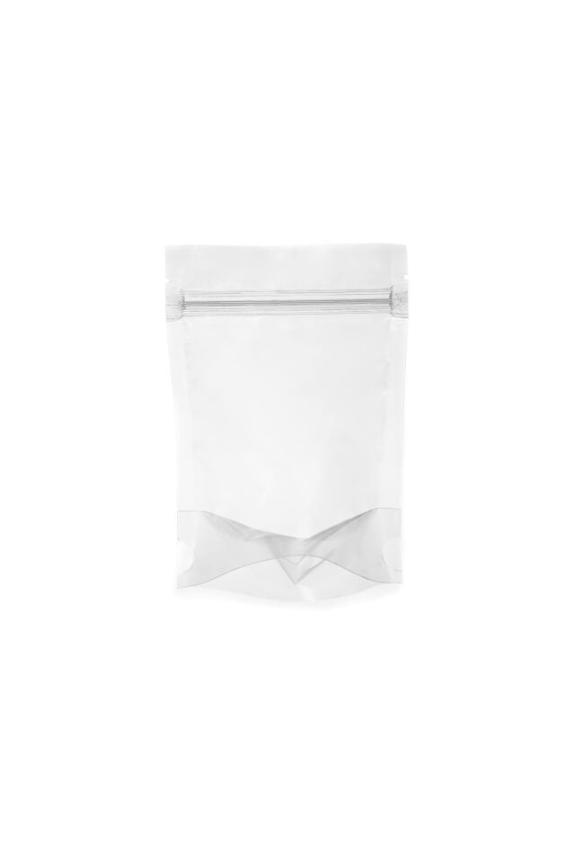Şeffaf Kilitli Düz kesim Doypack Ambalaj 10x15+3 cm-50 gr.