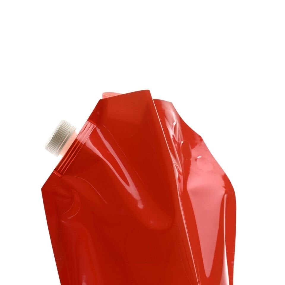 Yandan Kapaklı Yüksek Korumalı Doypack Ambalaj 280x310 mm-Kırmızı