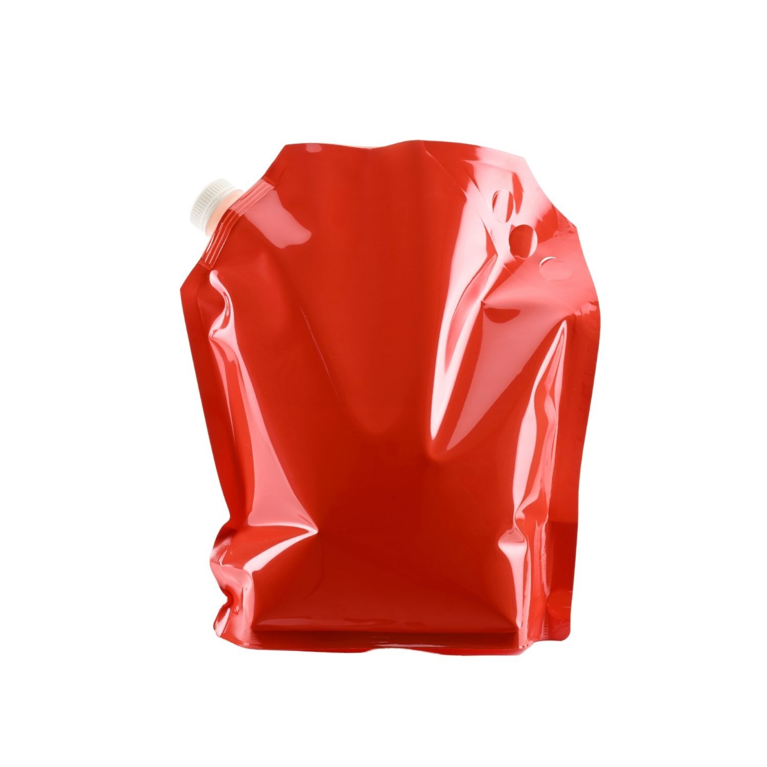 Yandan Kapaklı Yüksek Korumalı Doypack Ambalaj 280x310 mm-Kırmızı