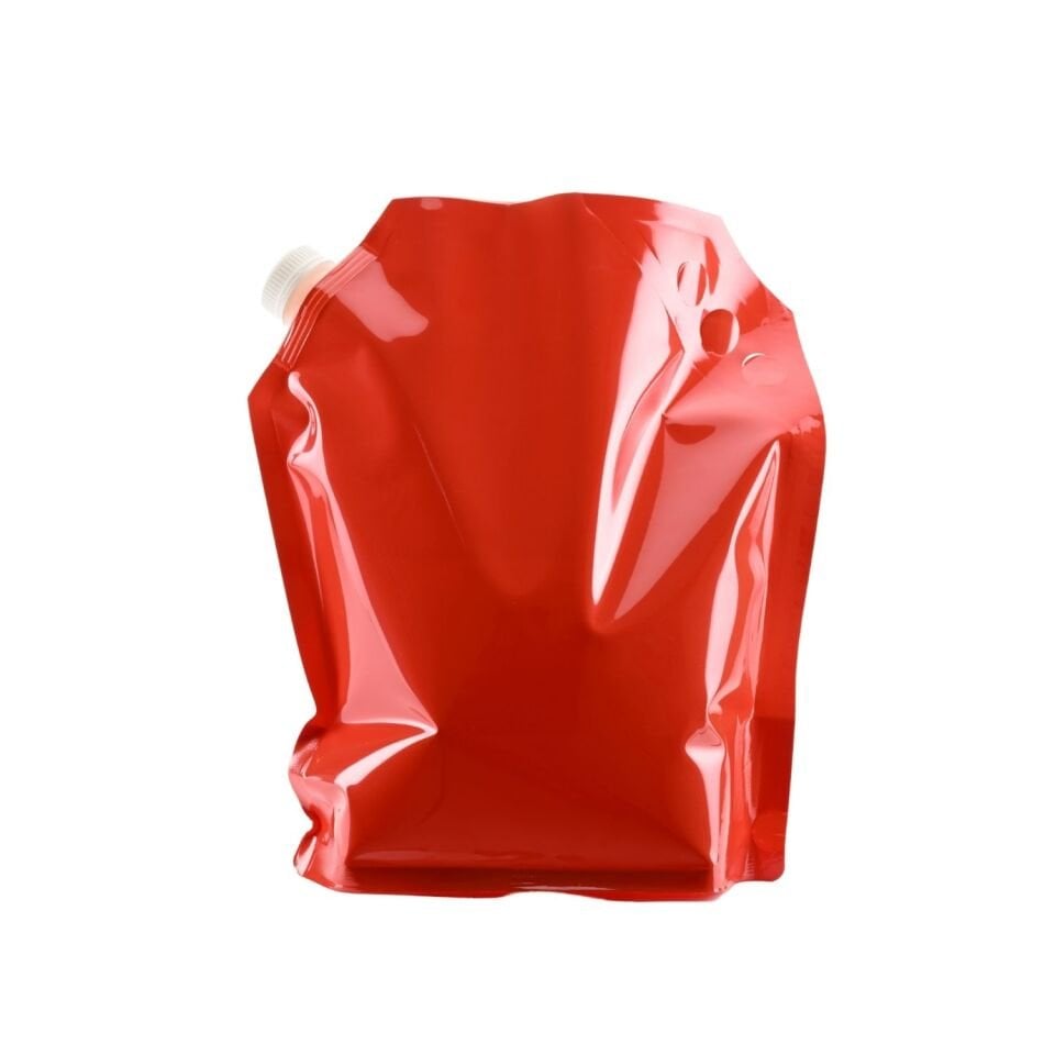 Yandan Kapaklı Yüksek Korumalı Doypack Ambalaj 280x310 mm-Kırmızı