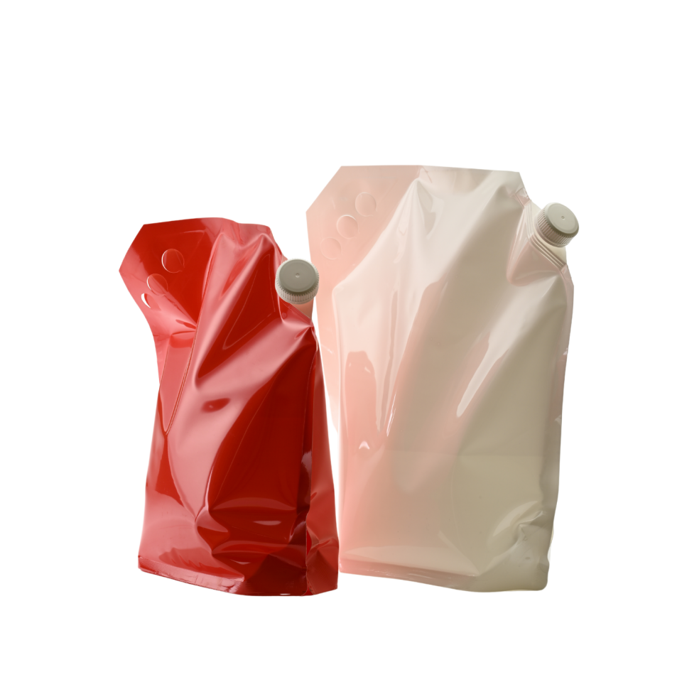 Yandan Kapaklı Yüksek Korumalı Doypack Ambalaj 280x310 mm-Kırmızı