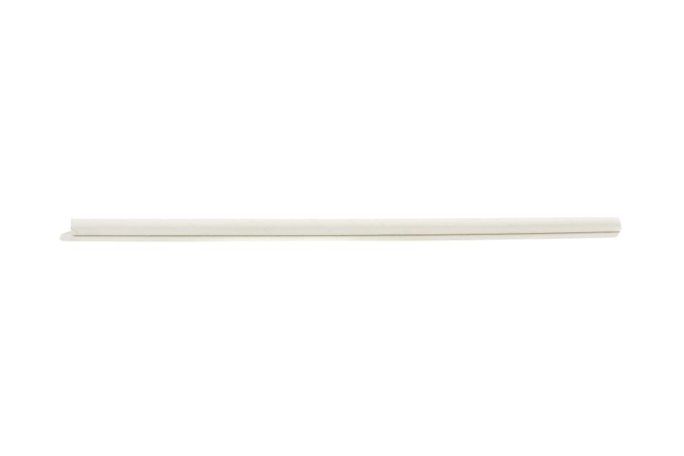 Kağıt Pipet Beyaz Sargısız 8x240 mm