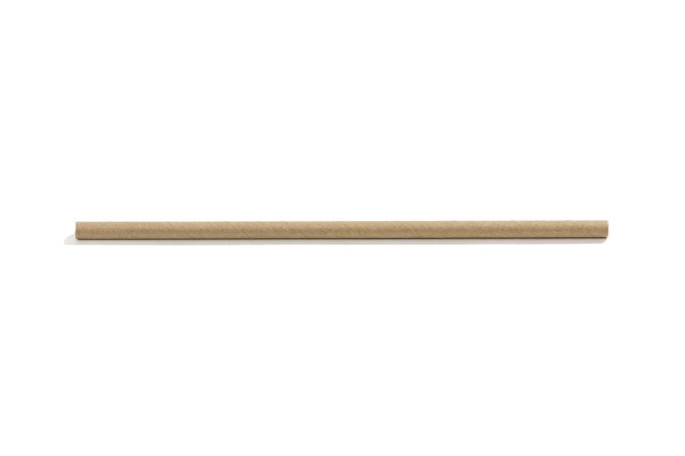 Kağıt Pipet Kraft Sargısız 6x195 mm 6000 Adet
