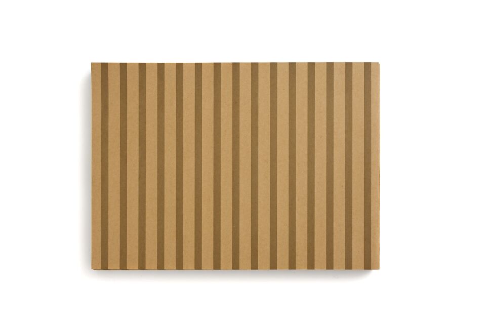 Dikey Çizgili Kraft Servis Kağıdı 34x24,5 cm 500 Adet