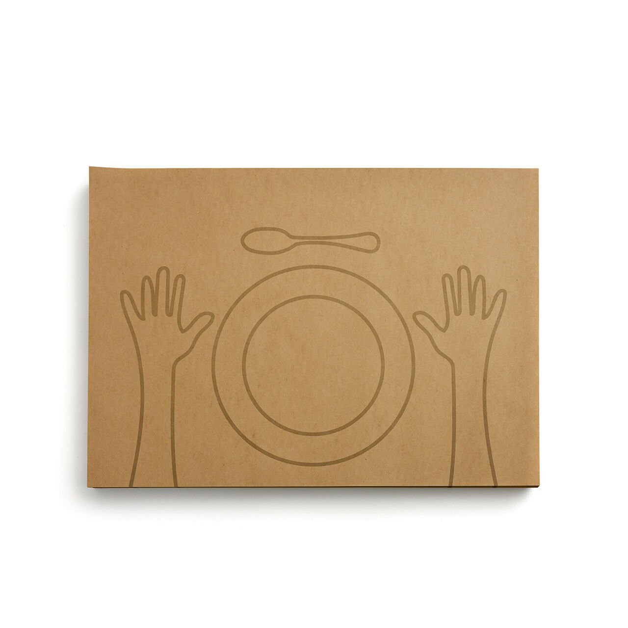 El-Tabak Desenli Kraft Servis Kağıdı 40x28,5 cm