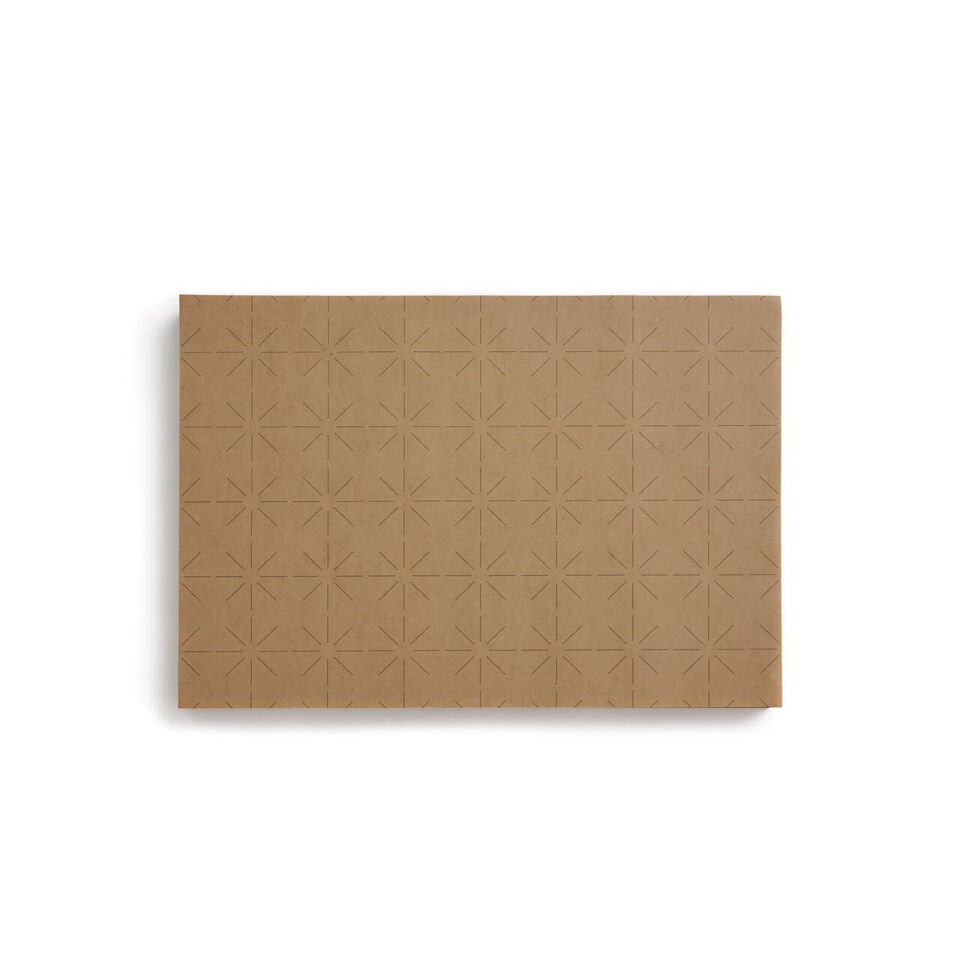 Yıldız Desenli Kraft Servis Kağıdı 34x24,5 cm