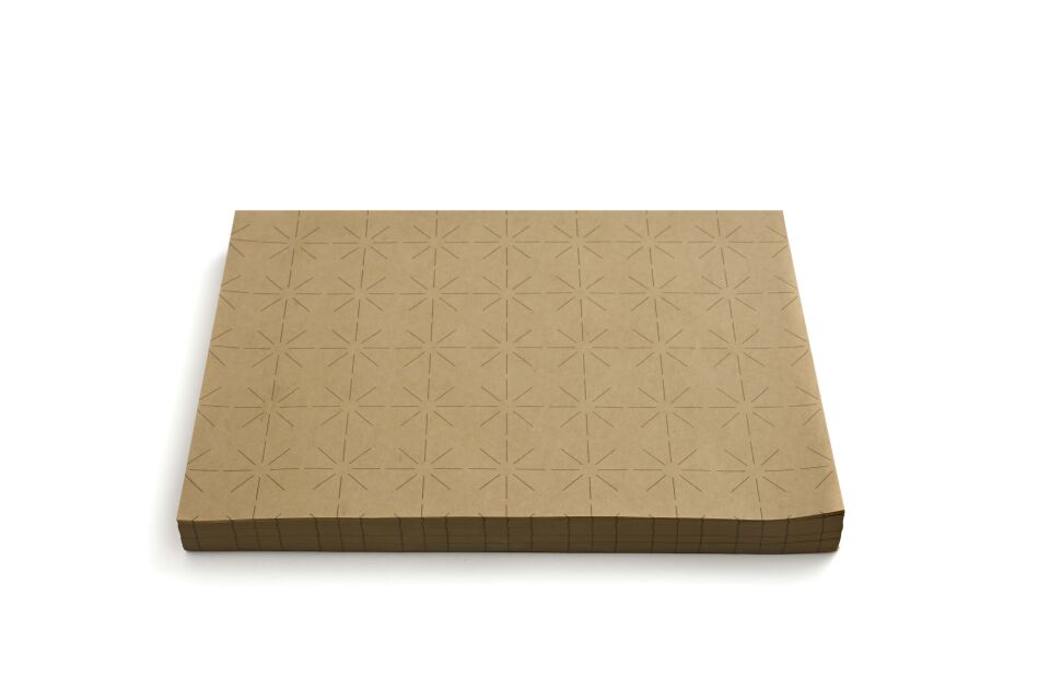 Yıldız Desenli Kraft Servis Kağıdı 34x24,5 cm 500 Adet