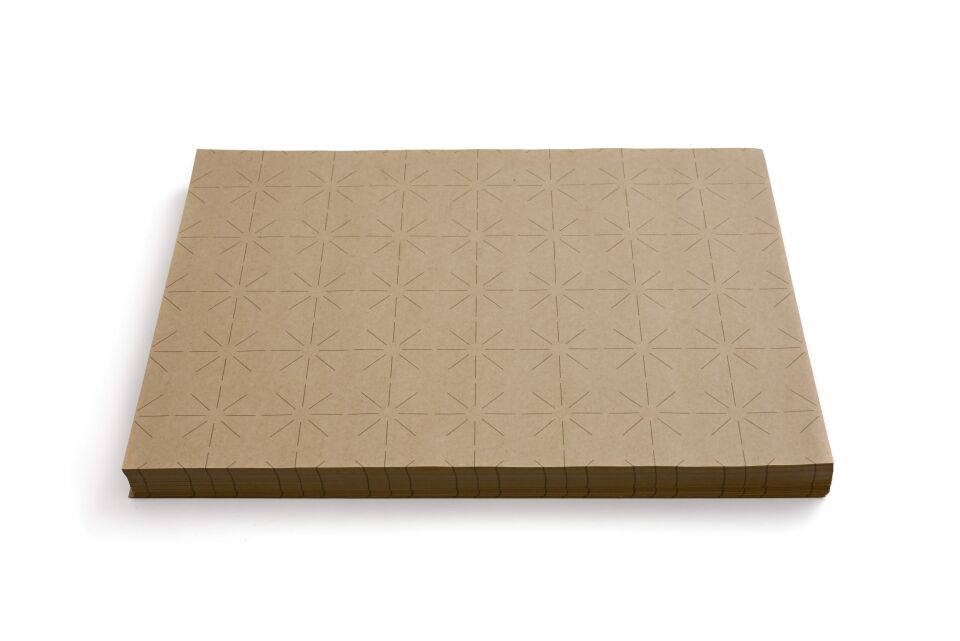 Yıldız Desenli Kraft Servis Kağıdı 40x28,5 cm