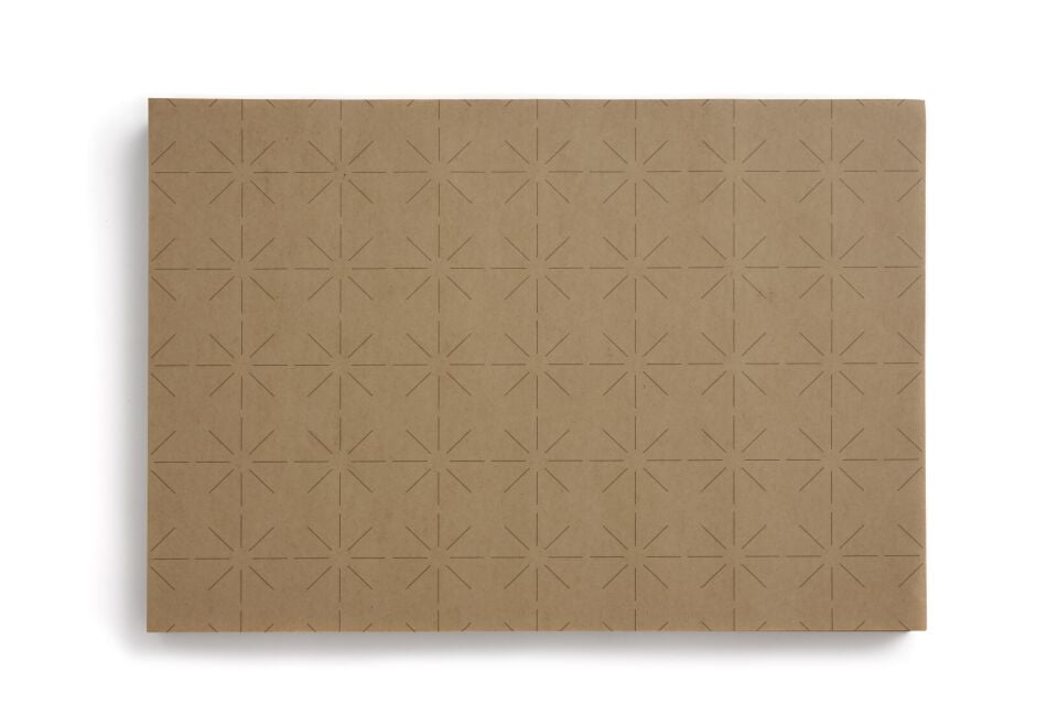 Yıldız Desenli Kraft Servis Kağıdı 39,8x28,4 cm 500 Adet