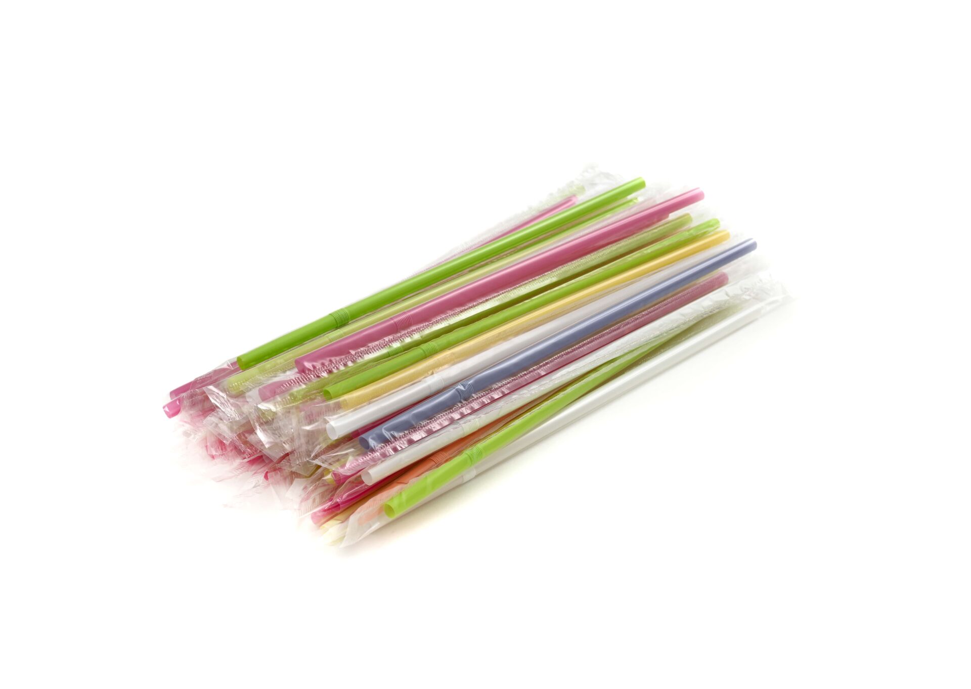 Frozen Karışık Renkli Körüklü Pipet 230x6mm