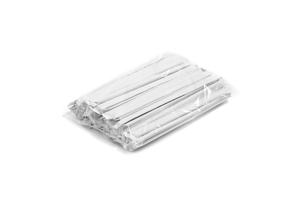 Kağıt Pipet Kraft Sargılı 6x195mm