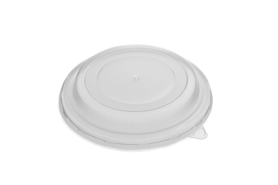 145 Çap Sıcağa Dayanıklı Tahliye Delikli PP Kapak (550 ve 750 ml Kaseler İçin) 50 Adet