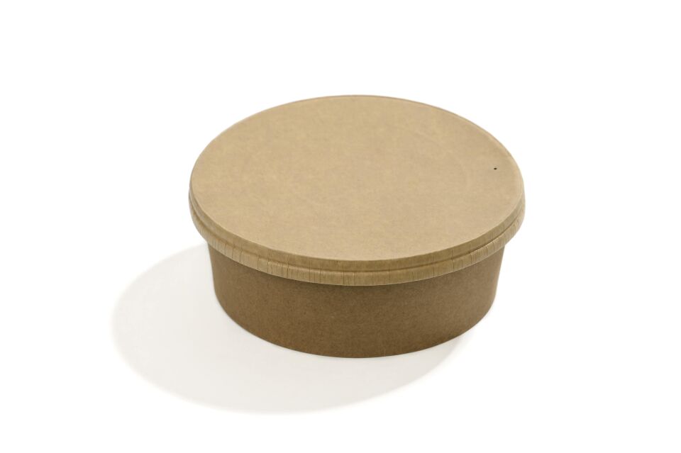 Yuvarlak Delikli Kraft Kapak (1000 cc)