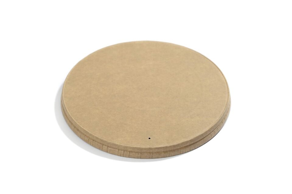 Yuvarlak Delikli Kraft Kapak (1000 cc) 50 Adet