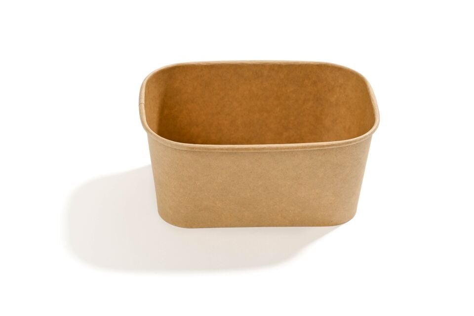 Dikdörtgen Salata Kasesi Kraft (500 cc)